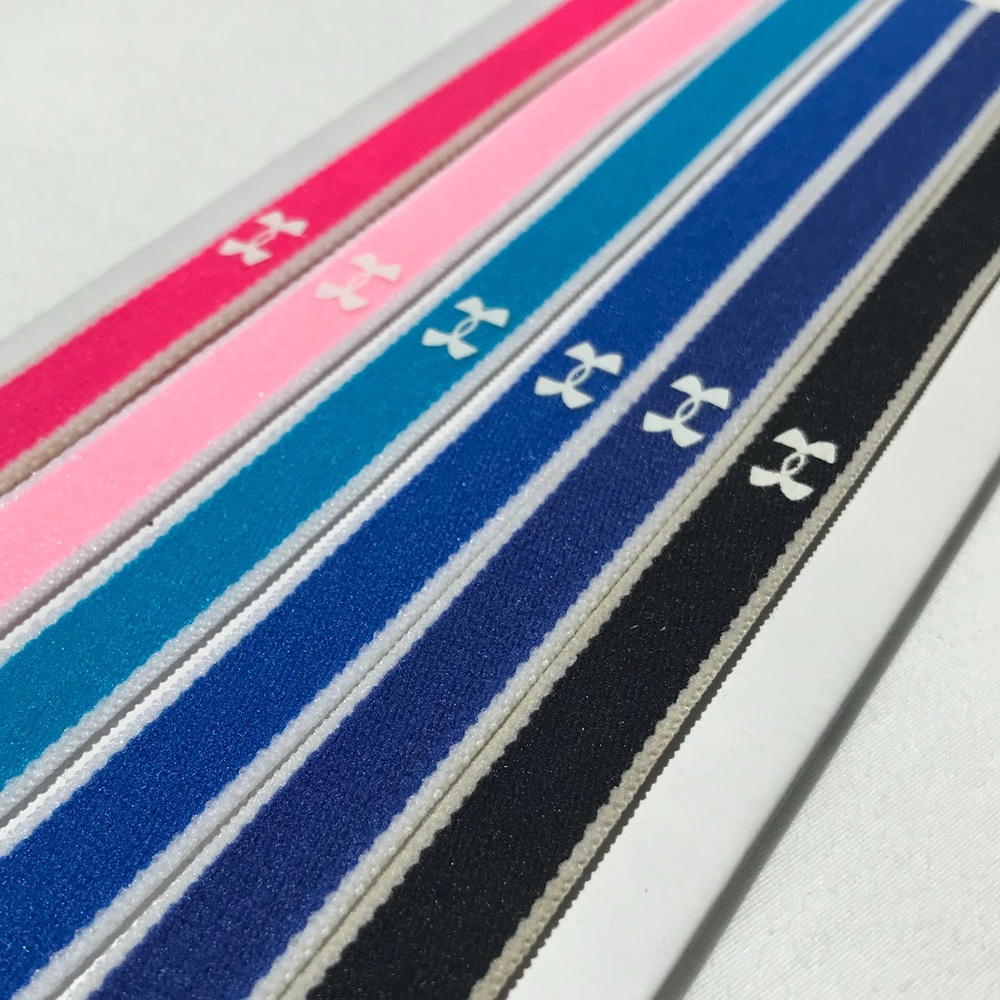 Pink Blue & Black BrandNew Underarmour Headbands